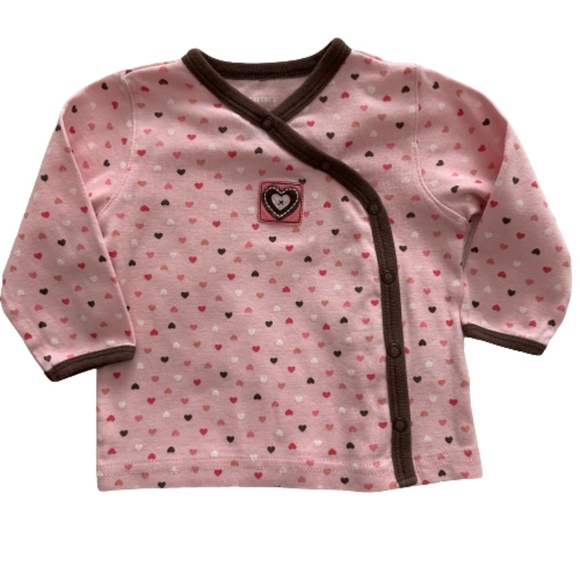 Bundle Of 2 Baby Girl Sets : Carter's Christmas 2 peace Set; Pink & Brown 3p Set - Picture 7 of 15